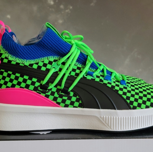 Puma Clyde Court ‘Summertime’ Mens Shoes - Picture 7 of 14